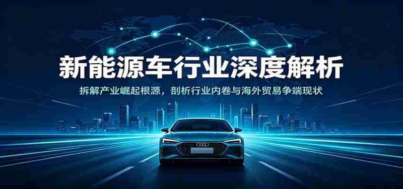 新能源车行业深度解析:拆解产业崛起根源,剖析行业内卷与海外贸易争端现状-优光资源网