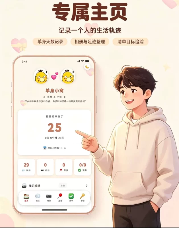 情侣小窝/情侣记录网站源码 全开源-优光资源网