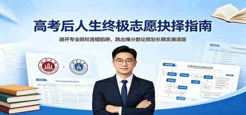 高考后人生终极志愿抉择指南：避开专业院校选错陷阱，跳出唯分数论规划长期发展道路-优光资源网