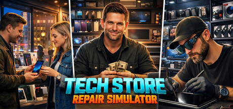 数码店维修模拟器/Tech Store and Repair Simulator Build.23909024 免安装中文版-优光资源网