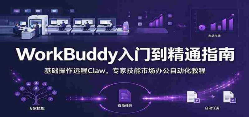 全面掌握WorkBuddy:新手进阶指南,远程抓取技巧与市场办公自动化秘籍-优光资源网